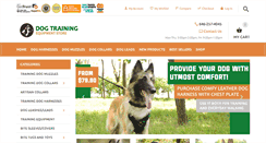 Desktop Screenshot of dog-training-equipment-store.com